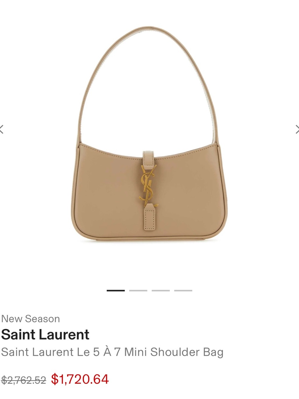Saint Laurent Le 5 A 7 mini shoulder bag